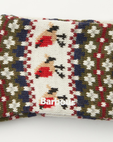 Robin Fair Isle Socks