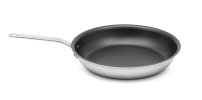 12-inch Tribute® 3-ply fry pan with CeramiGuard® II nonstick coating and plated handle