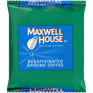 MAXWELL HOUSE Decaffeinated Roast & Ground Coffee, 1.1 oz. Packets (Pack of 42) image