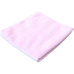 Hillyard, Trident® General Purpose, 16"x16", Microfiber, Cloth, Red