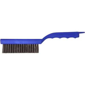 Carlisle, Sparta, 5.50in, Scratch Brush, Steel Bristles, Blue