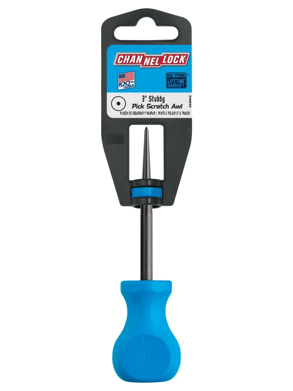 SAW3H Stubby x 3-inch Professional Pick Scratch Awl