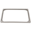 Half-size high-temperature silicone pan band in gray