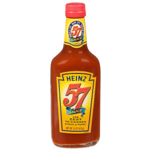 HEINZ 57 Sauce, 15 oz. Bottles (Pack of 12) image