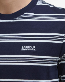 Upham Striped T-Shirt Navy