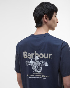 T-shirt oversize con stampa Outdoors 