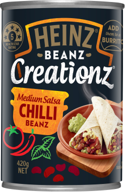Heinz Beanz Creationz® Medium Salsa Chilli Beanz 420g