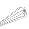 24-inch stainless steel French whip with nylon handle