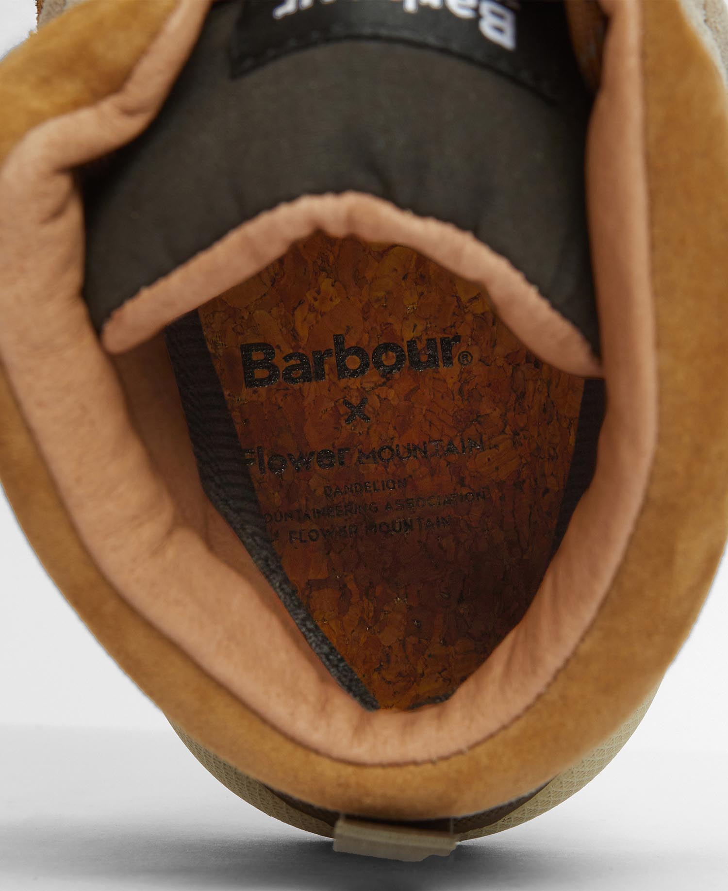 Barbour x Flower Mountain Back Country Uni Mid Trainers image number 5