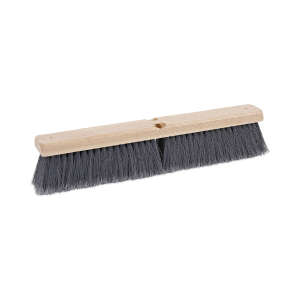 Boardwalk, 18in, Floor Brush Head, Polypropylene Bristles, Gray