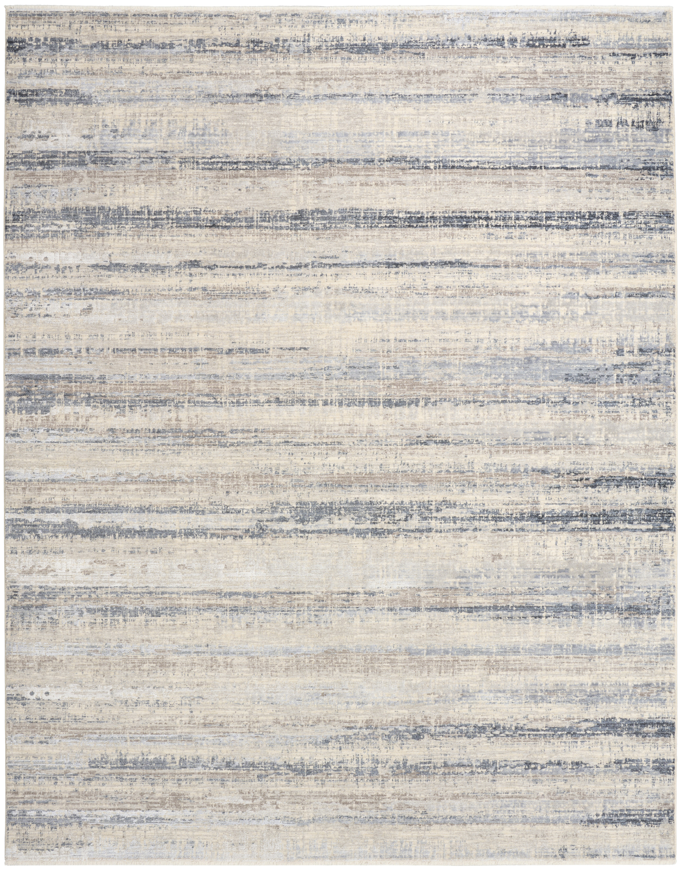 Calvin Klein CK089 Drift 7'10" x 10'2" Blue Modern Indoor Rug