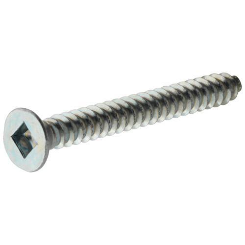 Zinc Flat Head Square Drive Sheet Metal Screw #6 x 3/4