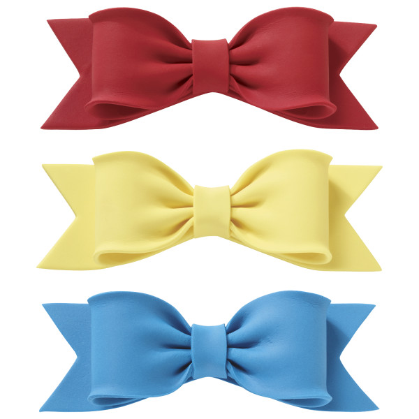 Primary Assortment Gum Paste Bows