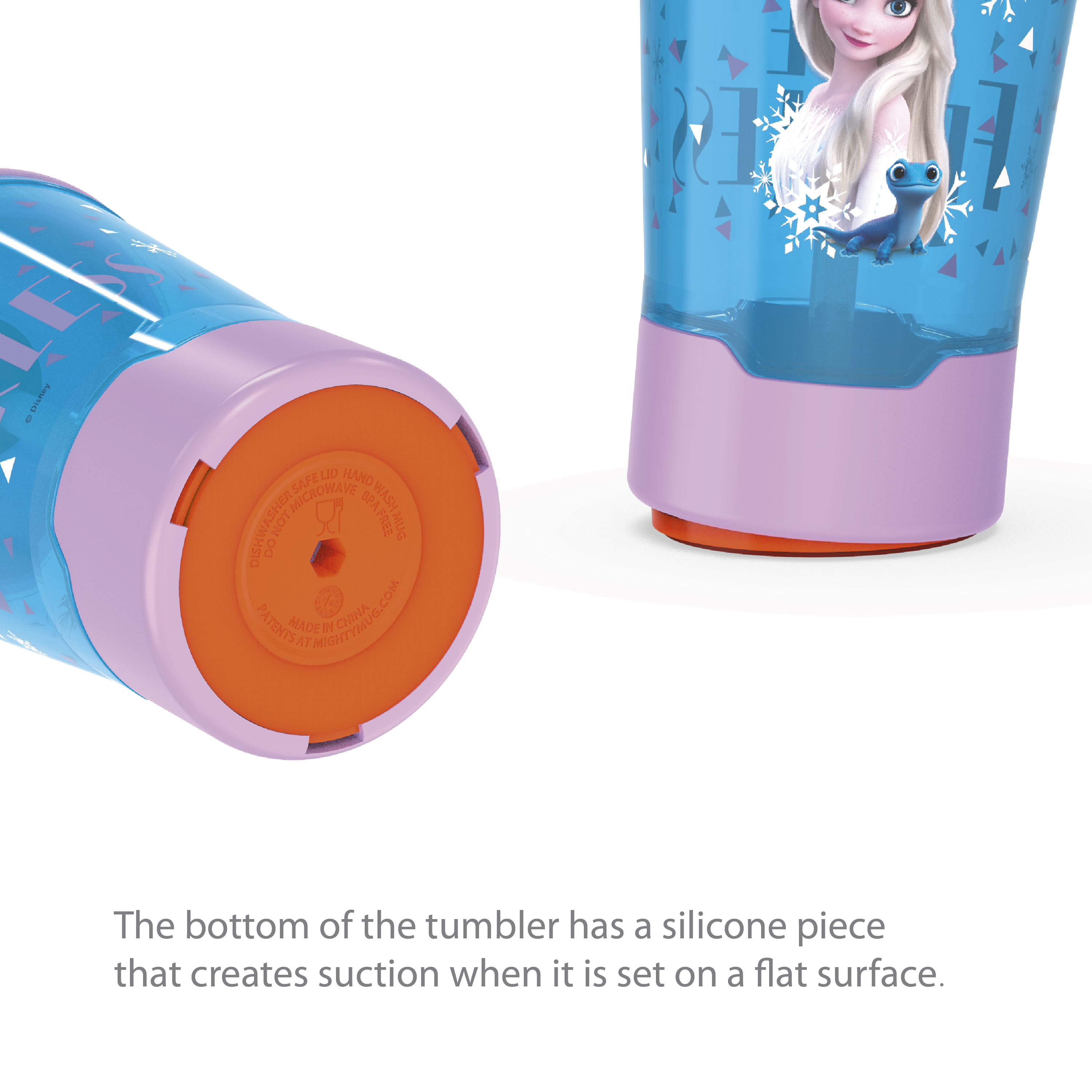 Disney Frozen 2 Movie 16 ounce Mighty Mug Tumbler with Straw, Princess Elsa slideshow image 5 Disney Frozen 2 Movie 16 ounce Mighty Mug Tumbler with Straw, Princess Elsa slideshow image 5