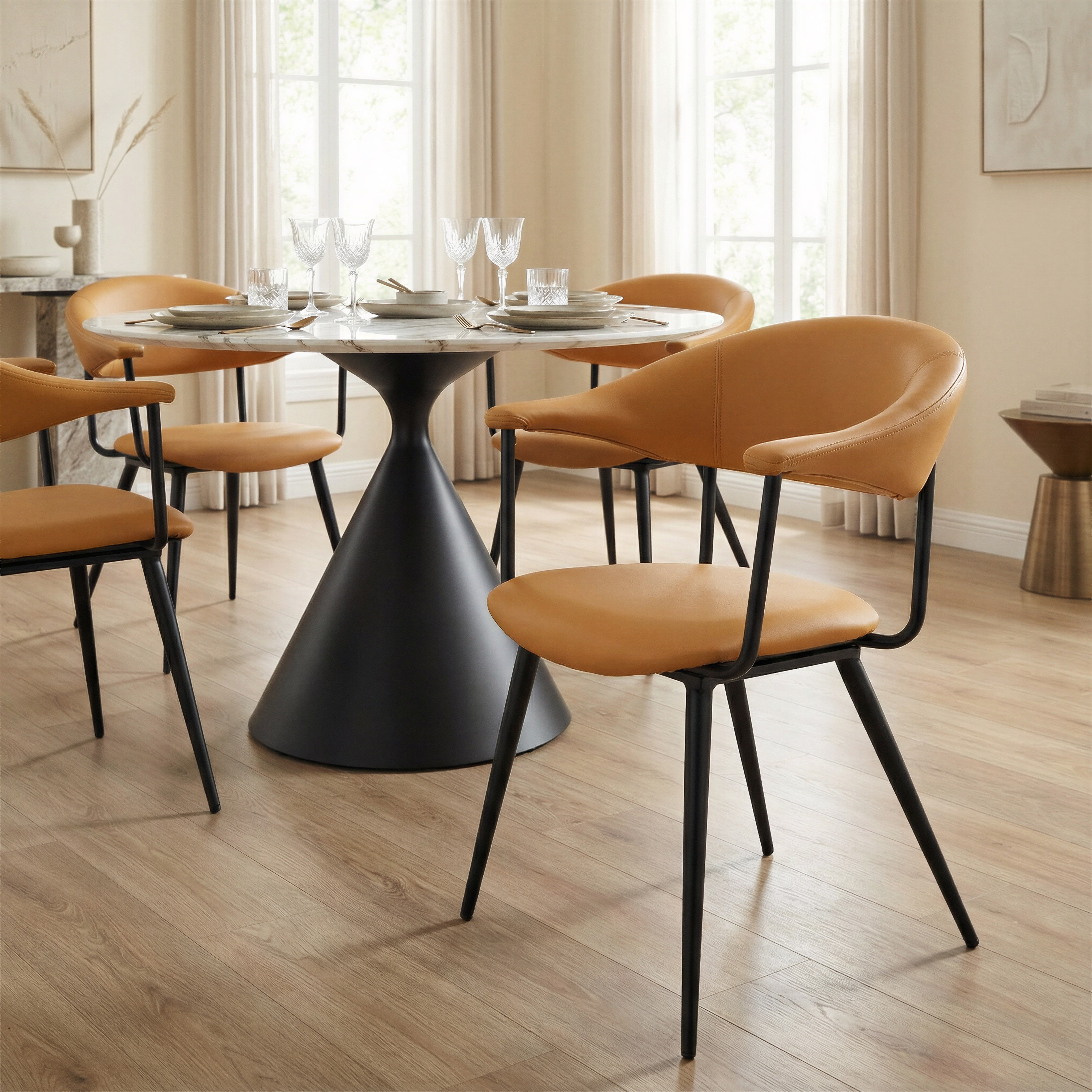 Sima Dining Chair Brown product image
