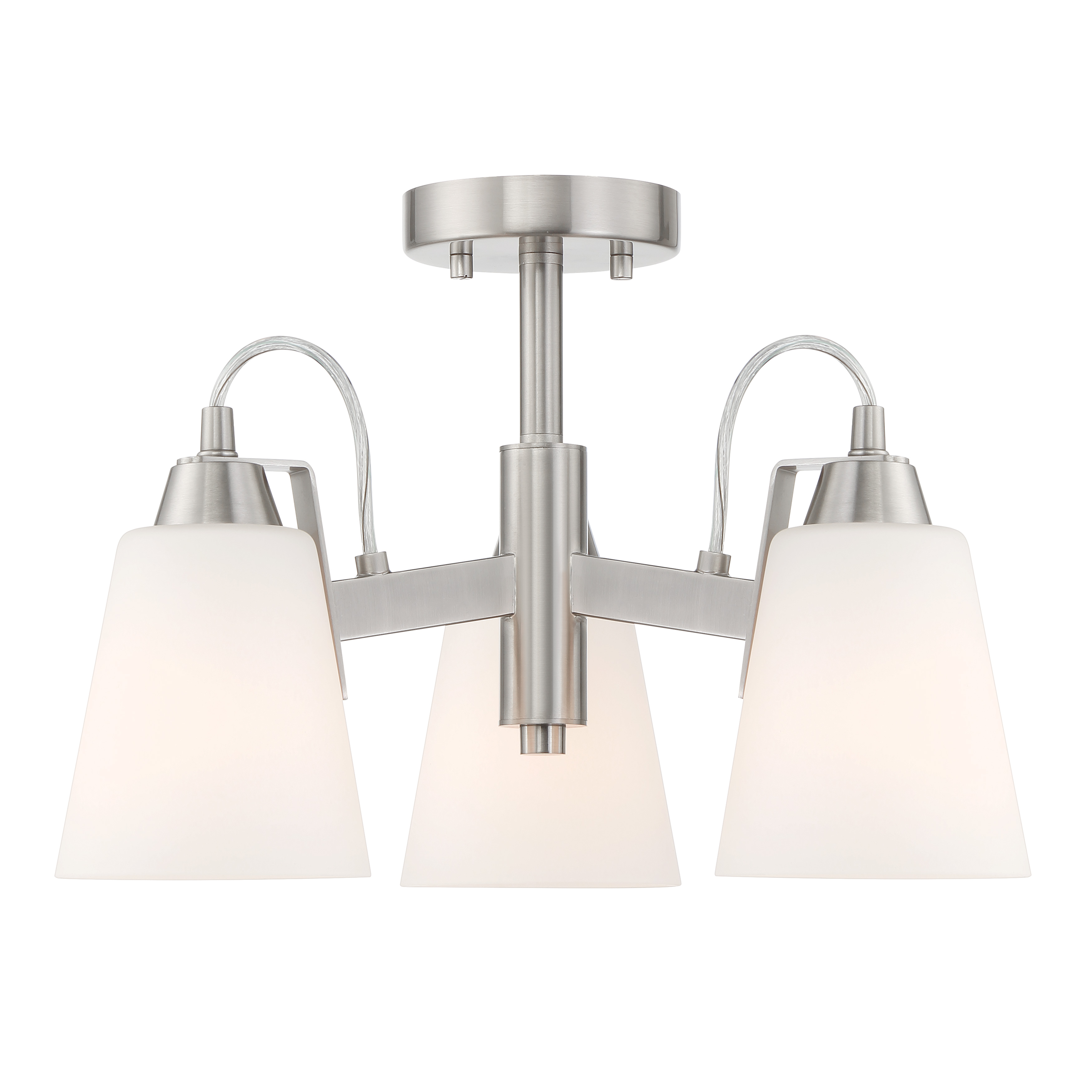 Beckonridge - 3 Light Semi Flush