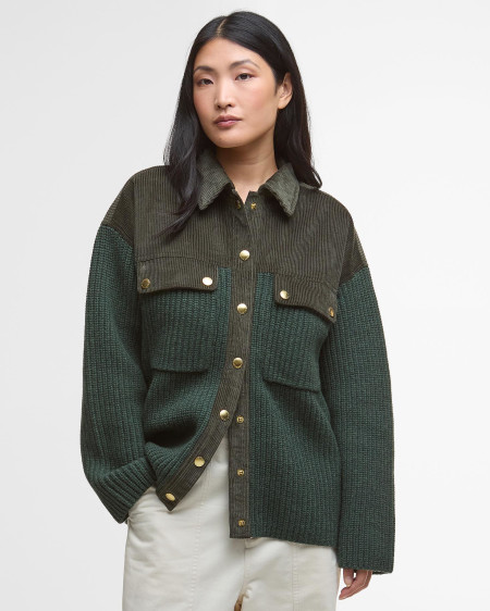 Overshirt lavorata Maxine