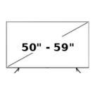 50" to 59" TVs