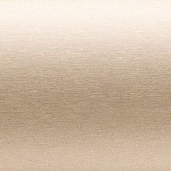 Beige brushed-metal surface with subtle horizontal grain — displaying a gentle light-to-dark gradient — evenly lit, flat background resembling satin fabric or a metallic panel.