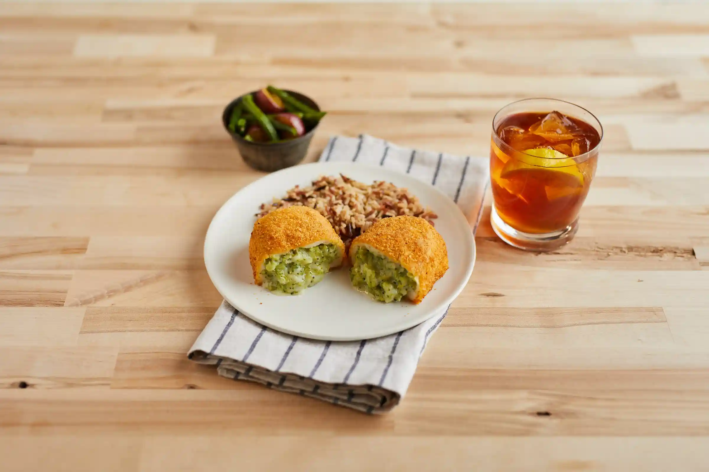 Barber Foods® Uncooked Breaded Broccoli & Cheese Boneless Stuffed Chicken Breasts 4 oz._image_1