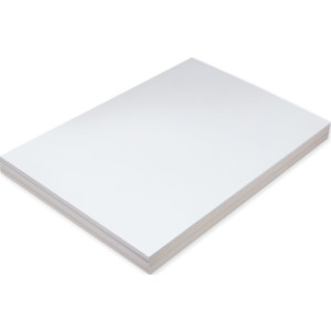 Super Heavyweight Tagboard, White, 12" x 18", 100 Sheets