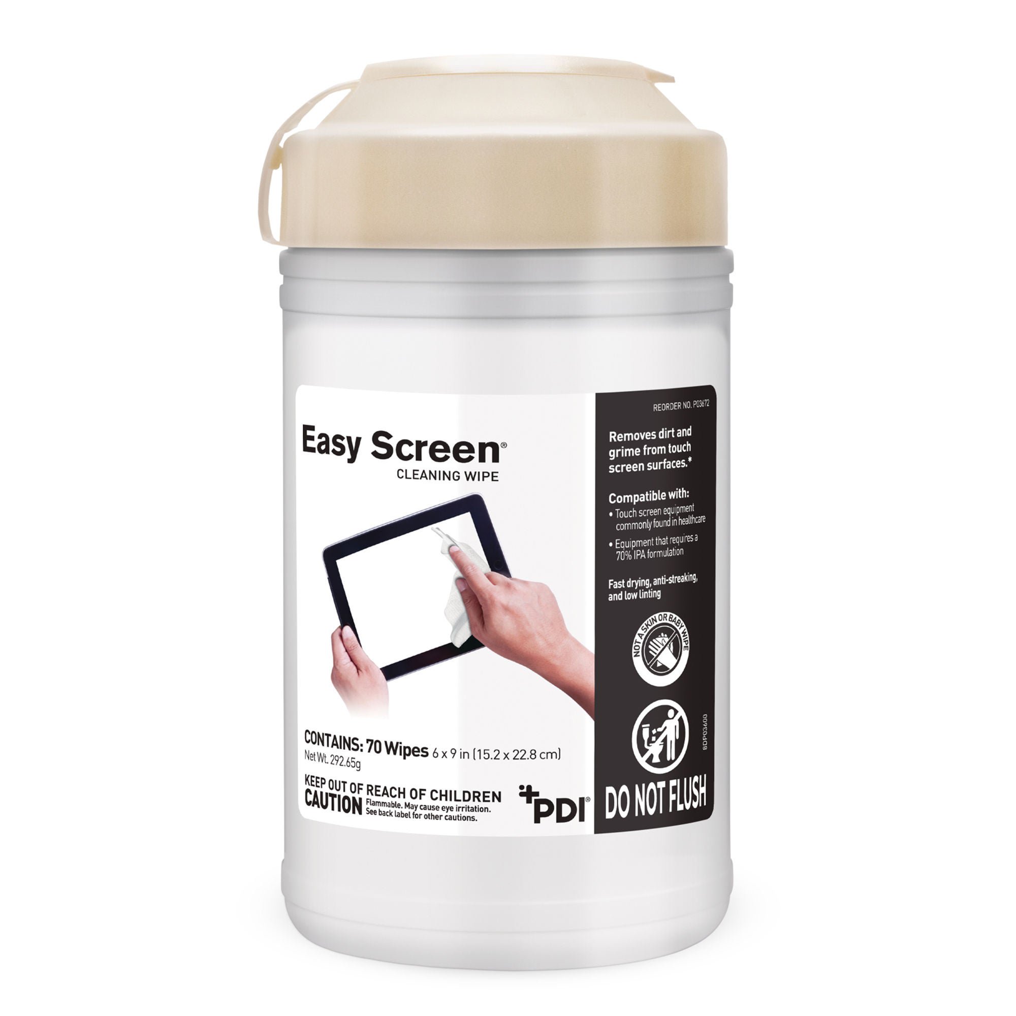 Easy Screen® Cleaning Wipe, 6 x 9 Inch