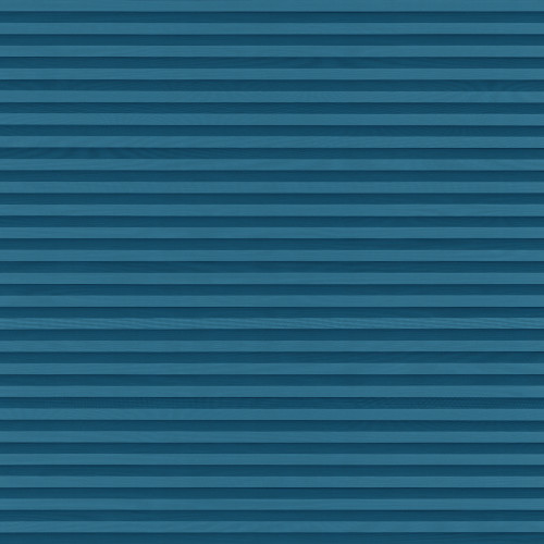 Solartex Chintz Petrol Pleated blind