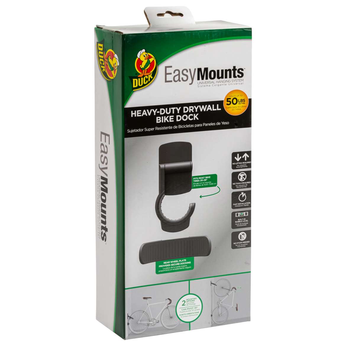 EasyMounts® Heavy-Duty Bike Dock