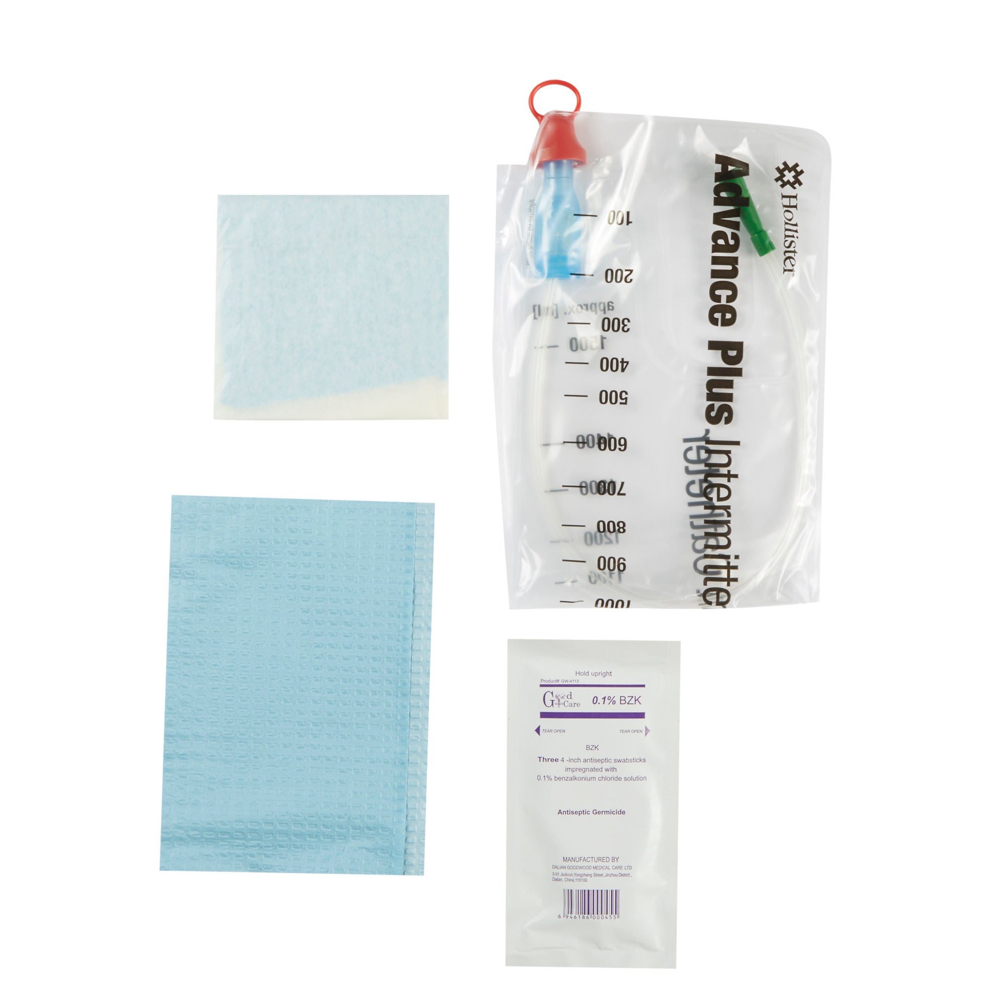 Advance Plus™ Intermittent Catheter Kit, 14 Fr., Straight