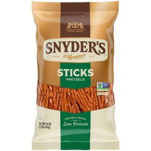 Snyder’s of Hanover® Pretzel Sticks, Family Size 16 Oz