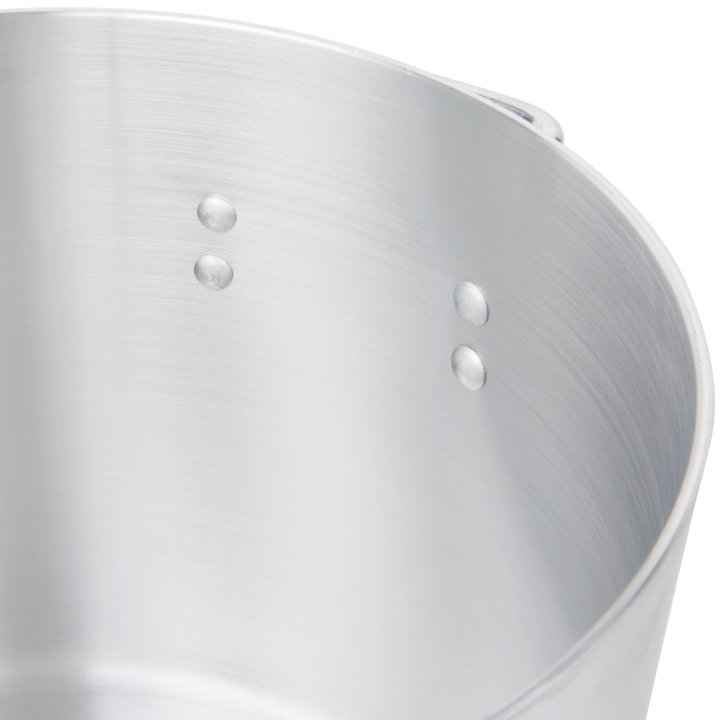 20-quart Arkadia™ aluminum stockpot in natural finish