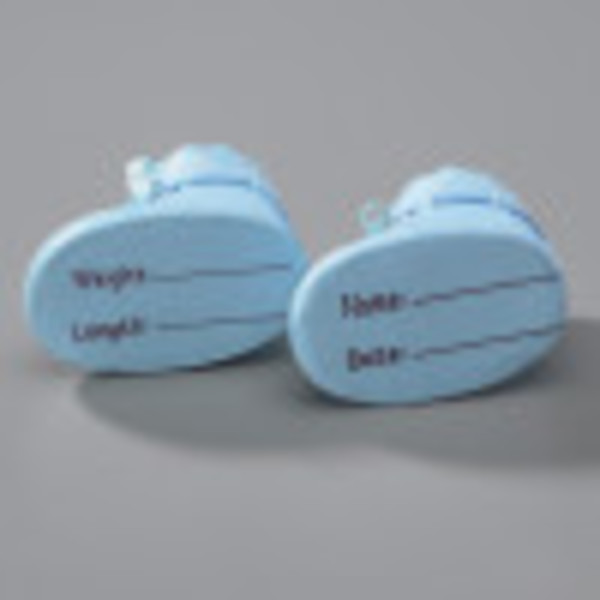 Blue Baby Booties DecoSet® DecoPac