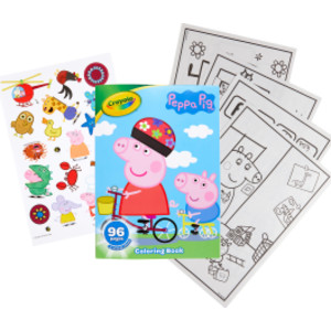 Coloring Book, Peppa Pig, 96 Pages