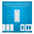 Pico® Wireless Control, North/Central/South America, 431.0 to 437.0 MHz, LED Indicator, 2-Button, White, Light Icons