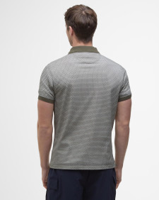 Shell Short-Sleeved Polo Shirt Uniform Green