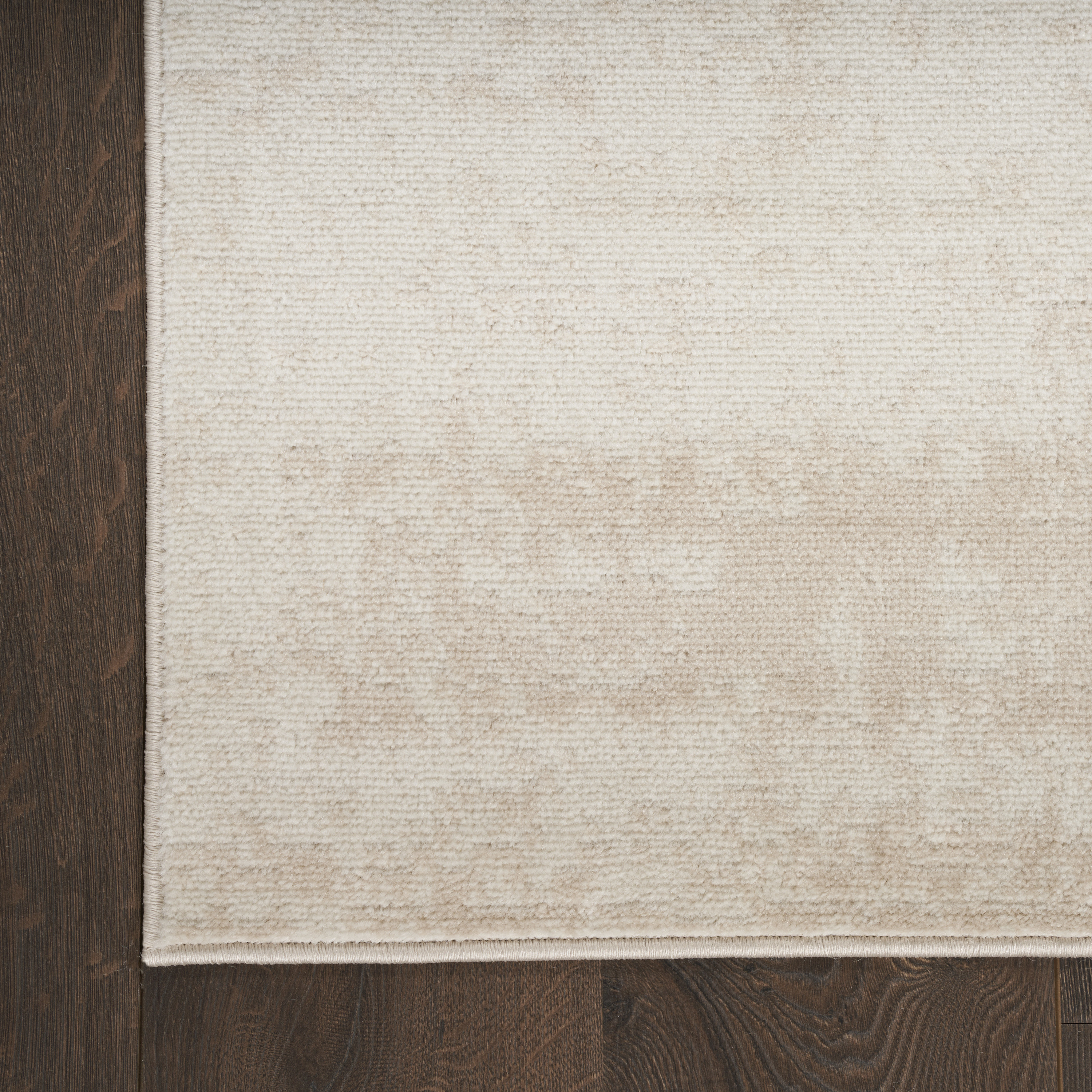 Nourison Serenity Home 2'2" x 6' Ivory Modern Indoor Rug