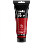 Liquitex BASICS Acrylic Paint 250 mL Tube Cadmium Red Deep Hue
