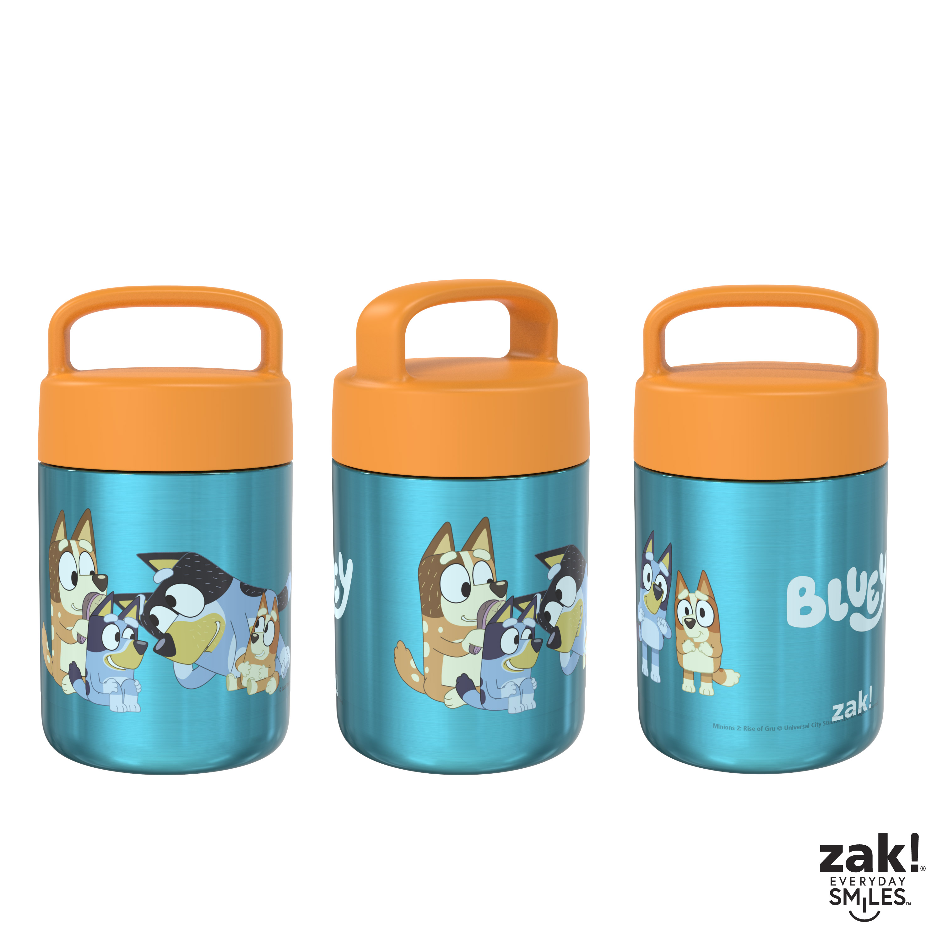 Bluey Reusable Vacuum Insulated Stainless Steel Food Container, Bluey and Friends slideshow image 4