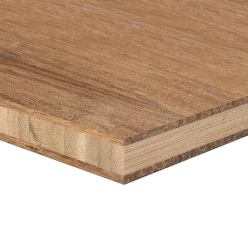 3/4 Inch Carbonized Fossilized® Bamboo Plywood - 3 PLY-0