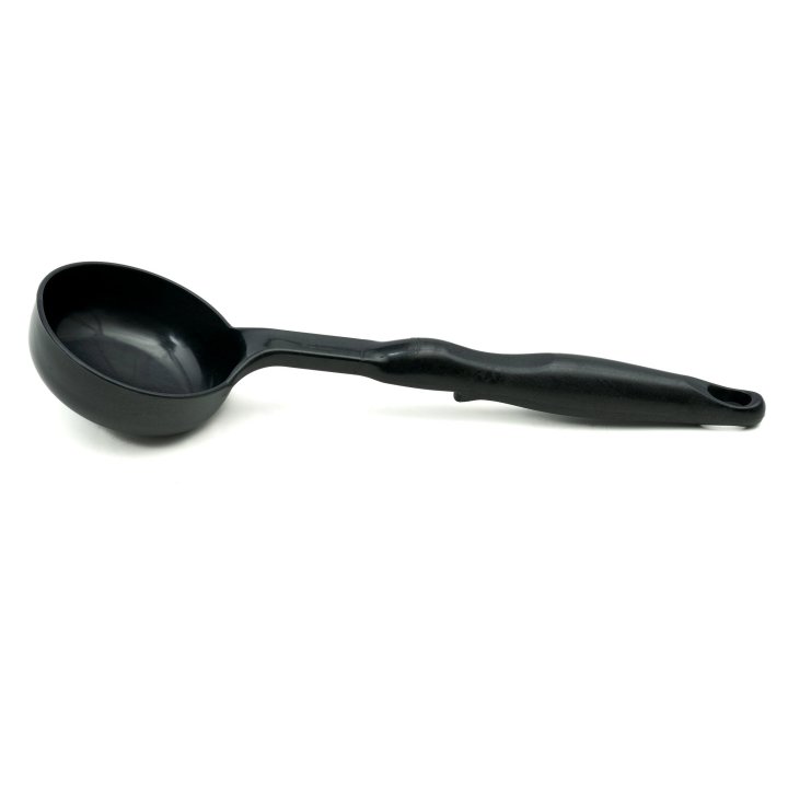 6-ounce solid round nylon Spoodle® utensil in black