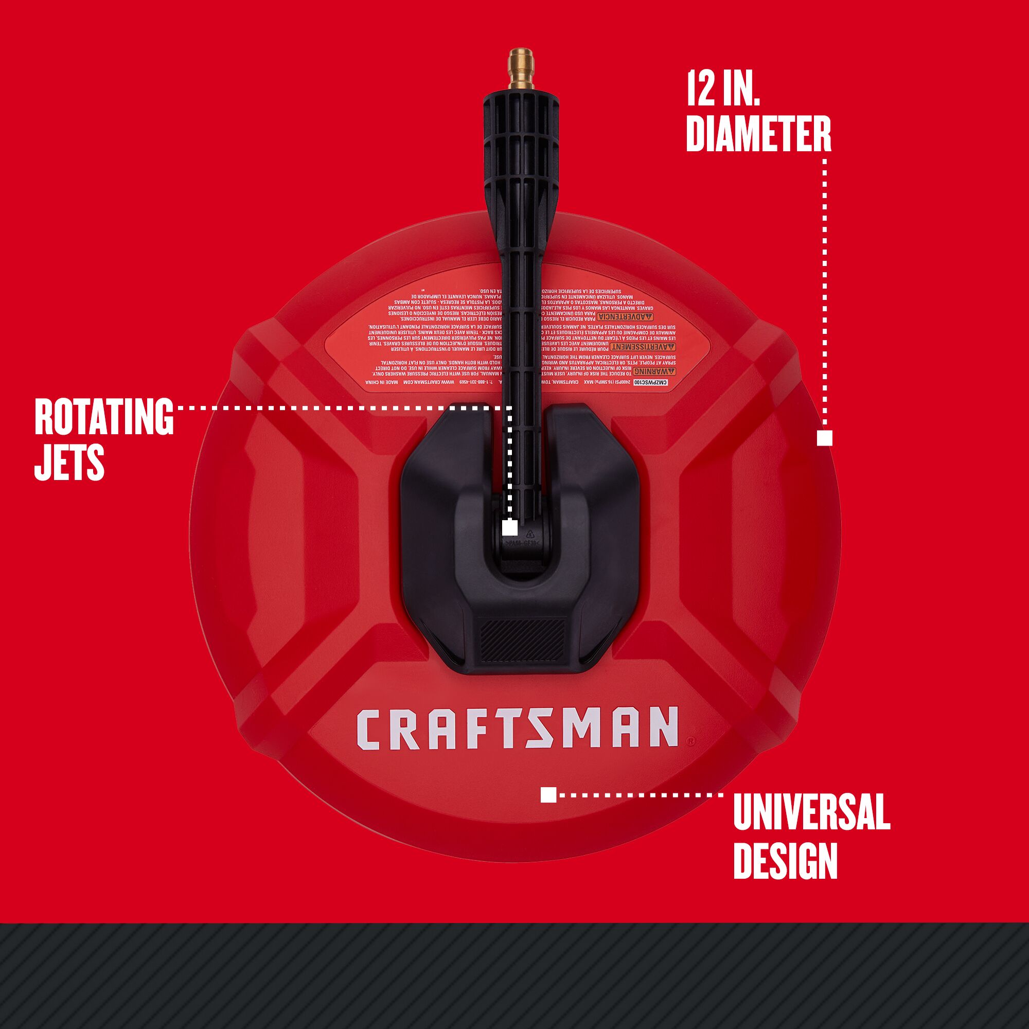 Graphic of CRAFTSMAN Accessories: Blowers, Trimmers & Edgers highlighting product features