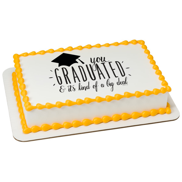 Big Deal Grad PhotoCake® Edible Image®