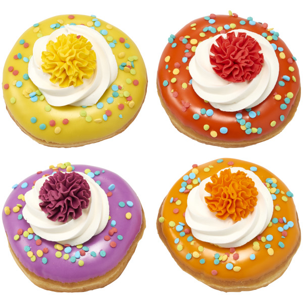 Marigold - Red 3 Free SugarSoft® Premium Edible Decorations