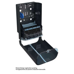 IFDC340, Cascades Pro, Tandem, Mechanical Roll Towel Dispenser, Gray