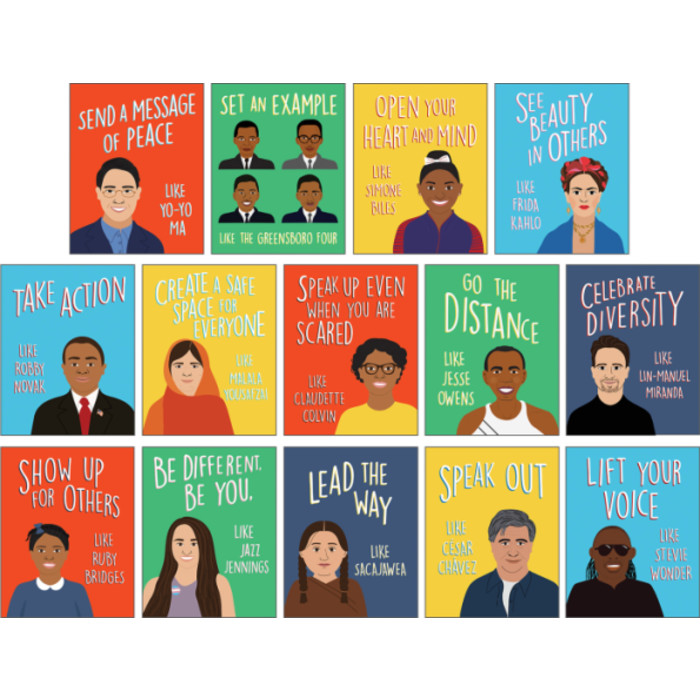 Mini Posters: Be an Ally Like Me Poster Set