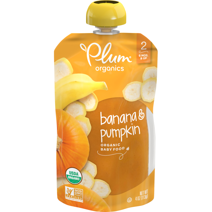 Banana & Pumpkin Baby Food