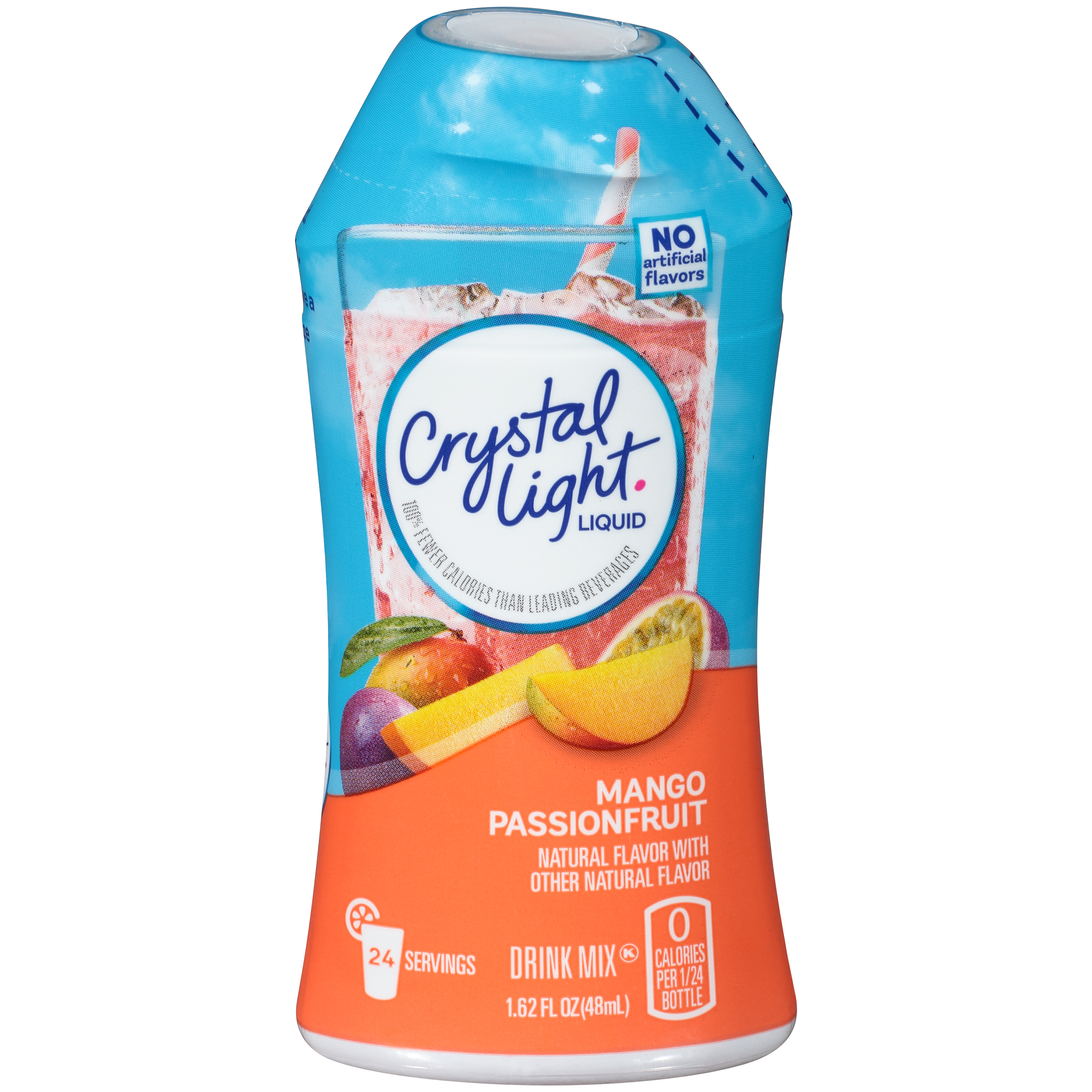 Crystal Light Liquid Mango Passion Fruit Drink Mix 1.62 oz Bottle ...