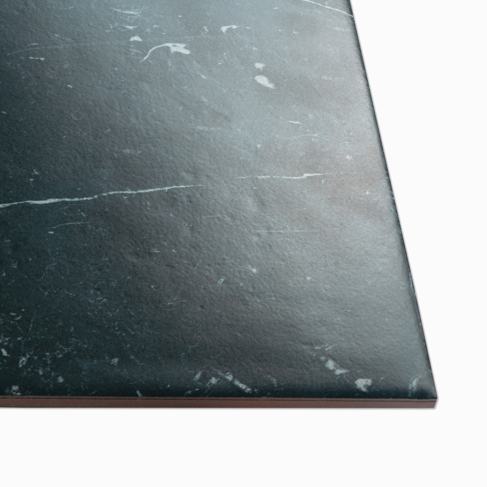 Timeless Marquina 9-3/4 in. x 9-3/4 in. Porcelain Floor and Wall Tile