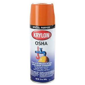 Safety Orange Spray Paint,Gloss Finish