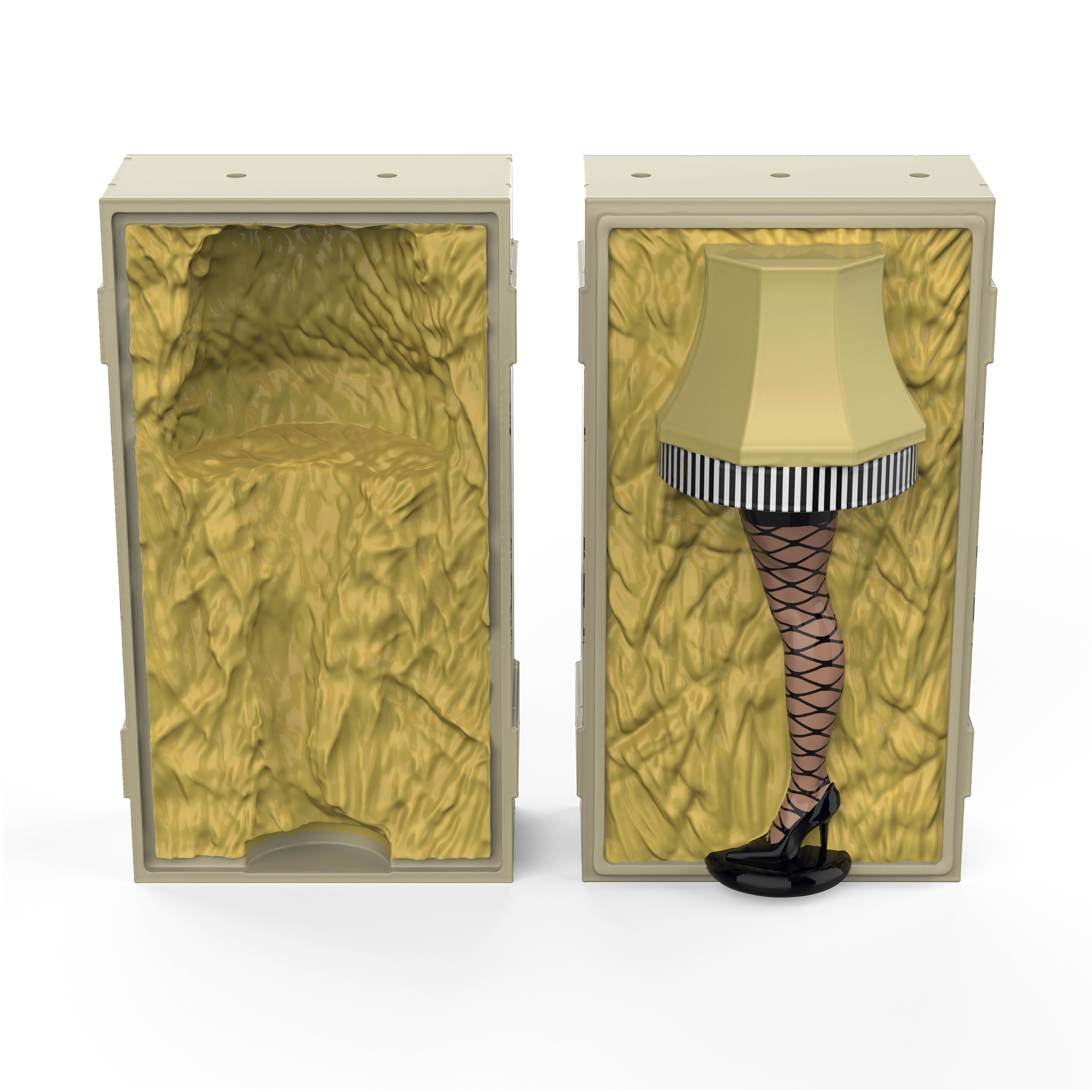 A Christmas Story Salt and Pepper Shaker Set, Leg Lamp, 2-piece set slideshow image 1 A Christmas Story Salt and Pepper Shaker Set, Leg Lamp, 2-piece set slideshow image 1